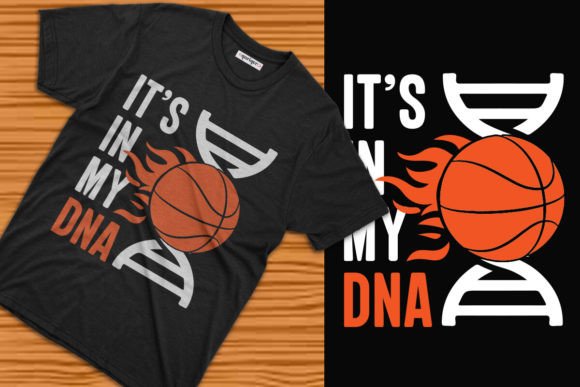 Basketball Player T-shirt Design Graphics
