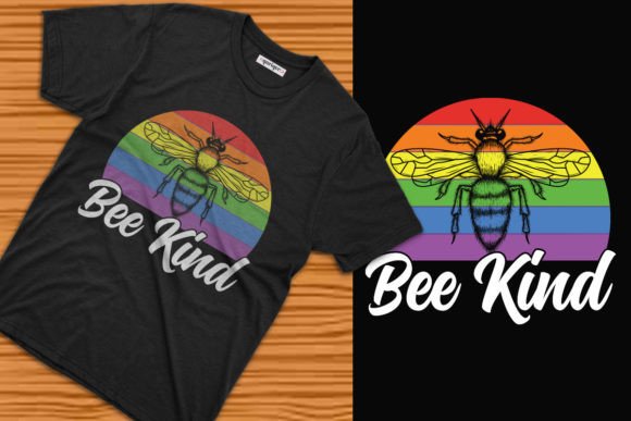 Bee Kind T-Shirt Design: Graphics & T-Shirt Designs