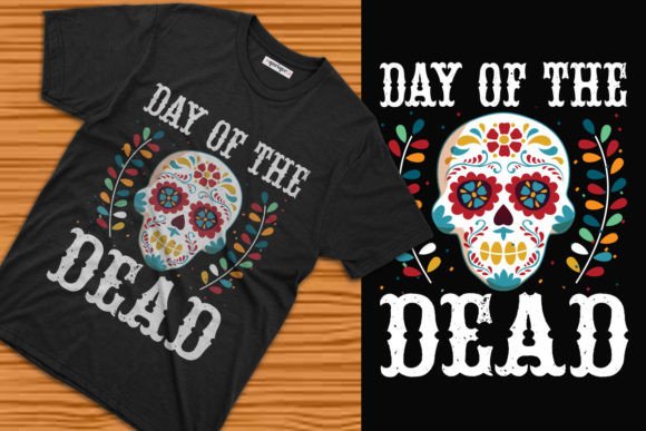 Day of the Dead T-Shirt Design Graphics