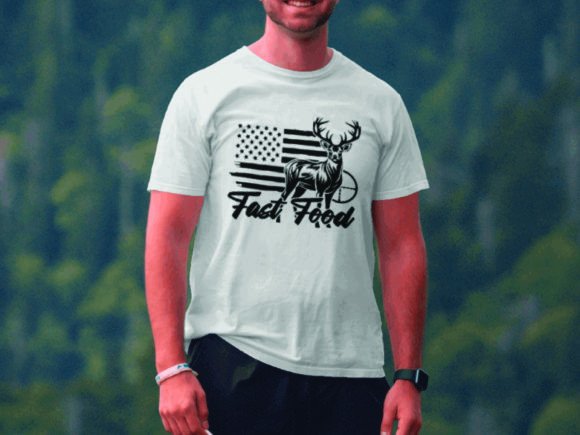 Funny Hunter PNG, Deer SVG & Duck SVG Graphics for T-Shirt Designs
