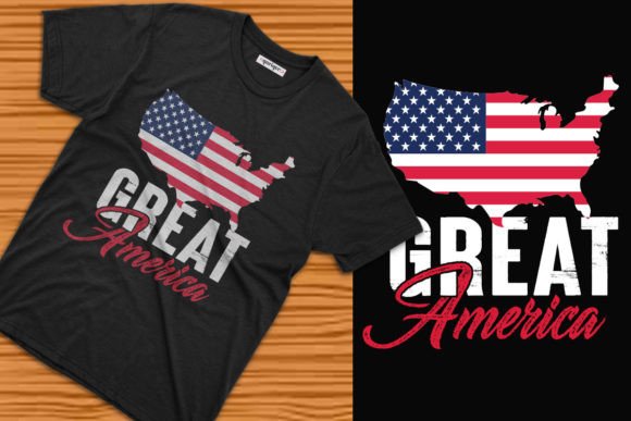 Great America Independence Tee Design: Graphics & T-Shirt Designs