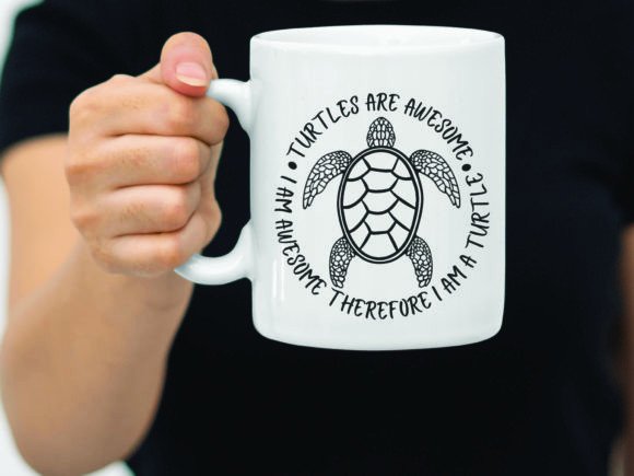 Lover Turtle PNG & Summer Shirt SVG Graphics