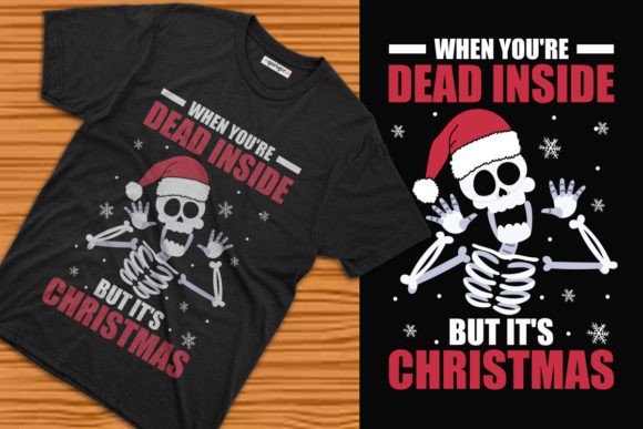 Merry Christmas Funny T-Shirt Design Graphics