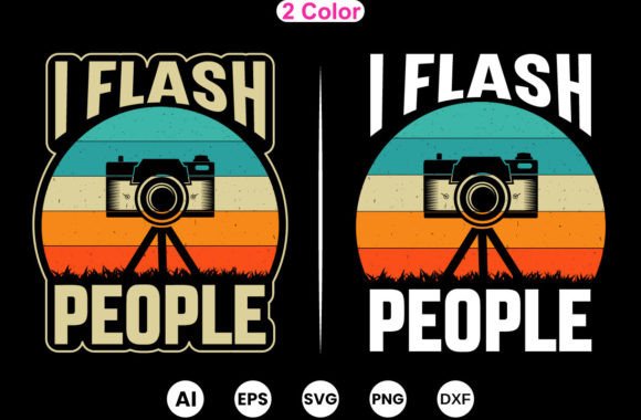 Photographer or Camera T-shirt Design: Graphics for Crafts Brands