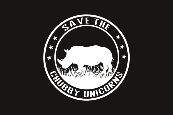 Rhino, Save the Chubby Unicorns: Graphics for Crafts & Local Branding